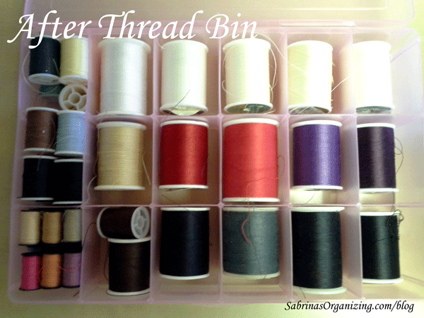 After thread bin to see the threads at a glance