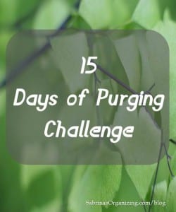 15 days of purging challenge