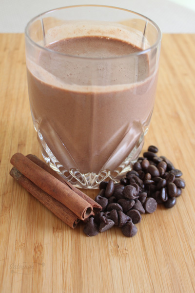 Boosted Chocolate Protein Smoothie