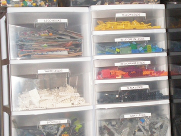 The Easiest method when organizing Lego