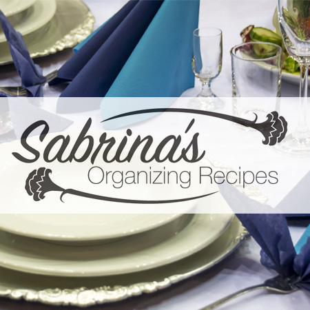 Sabrina's Organizing Recipes