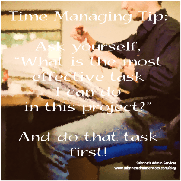 time, management tasks  to do list