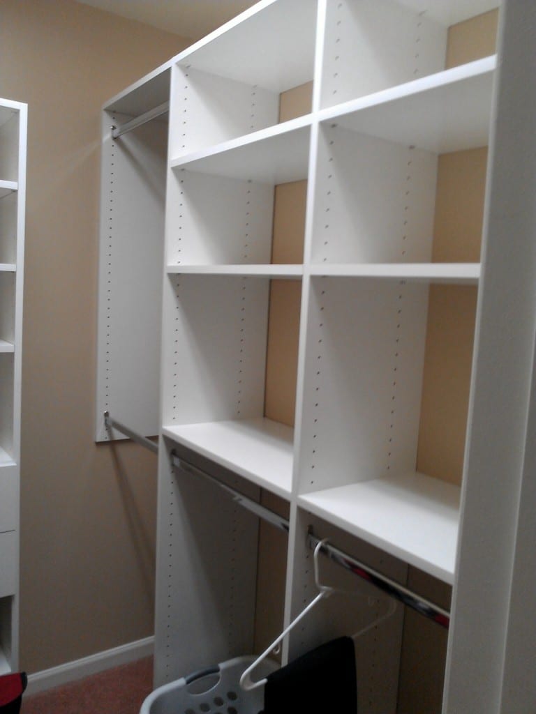 closet organizing system