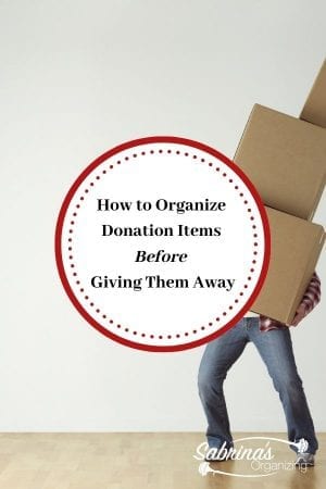 How to Organize Donation Items Before Giving Them Away