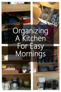 Organizing a Kitchen For Easy Mornings