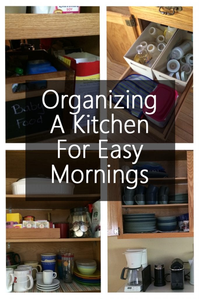 Organizing a Kitchen For Easy Mornings