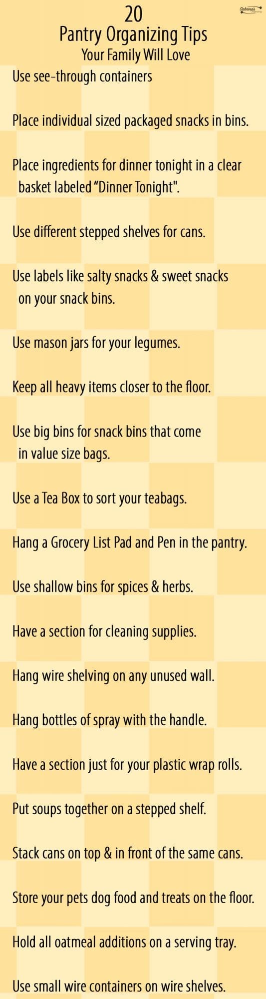 Top 20 Pantry Organizing Tips Your Family Will Love