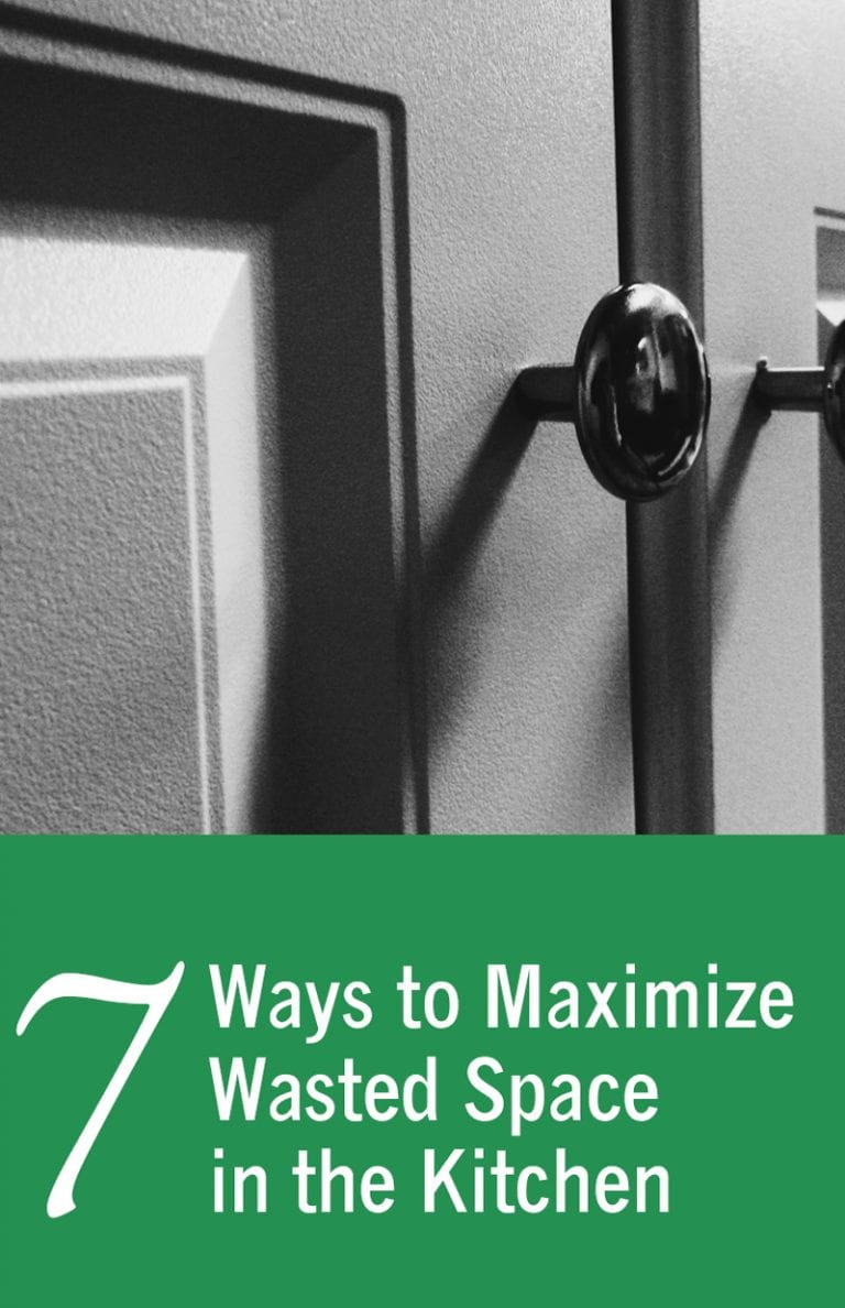 7 Ways to Maximize Wasted Space in Kitchen Sabrinas Organizing