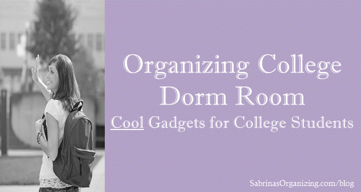 Organizing College Dorm Room
