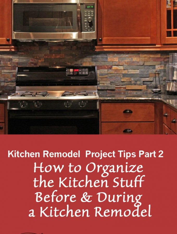 Kitchen Remodel Project Tips Part 3 Eating Healthy Tips Without a Kitchen Sabrinas Organizing