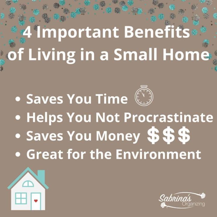 4 Important Benefits of Living in a Small Home list