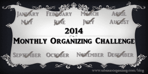 December Monthly Organizing Challenge