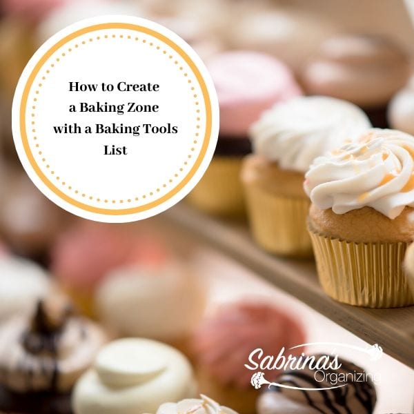 How to Create a Baking Zone with a Baking Tools List