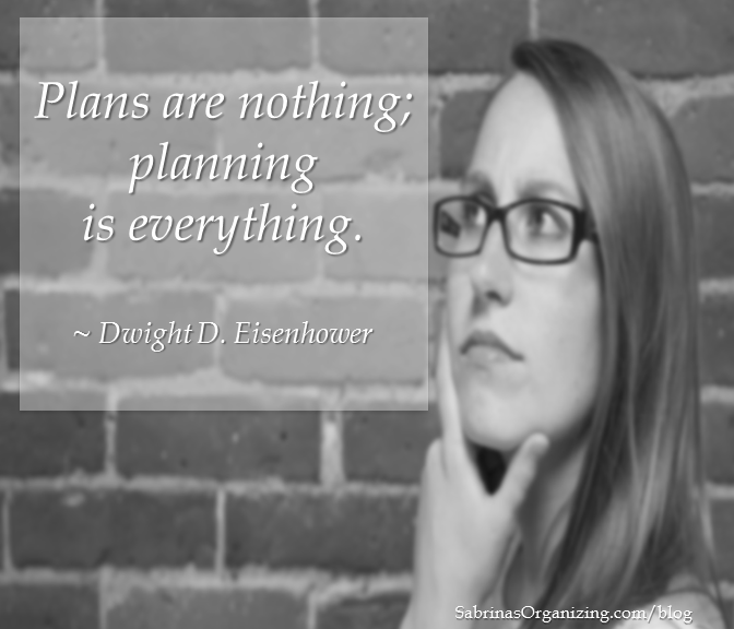 Plans are nothing planning is everything. by Dwight D. Eisenhower