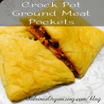 Crock-Pot Ground Meat Pocket Recipe