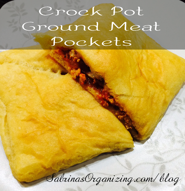 Crock-Pot Ground Meat Pocket Recipe