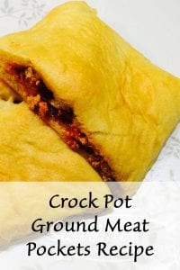 Crock Pot Ground Meat Pockets Recipe