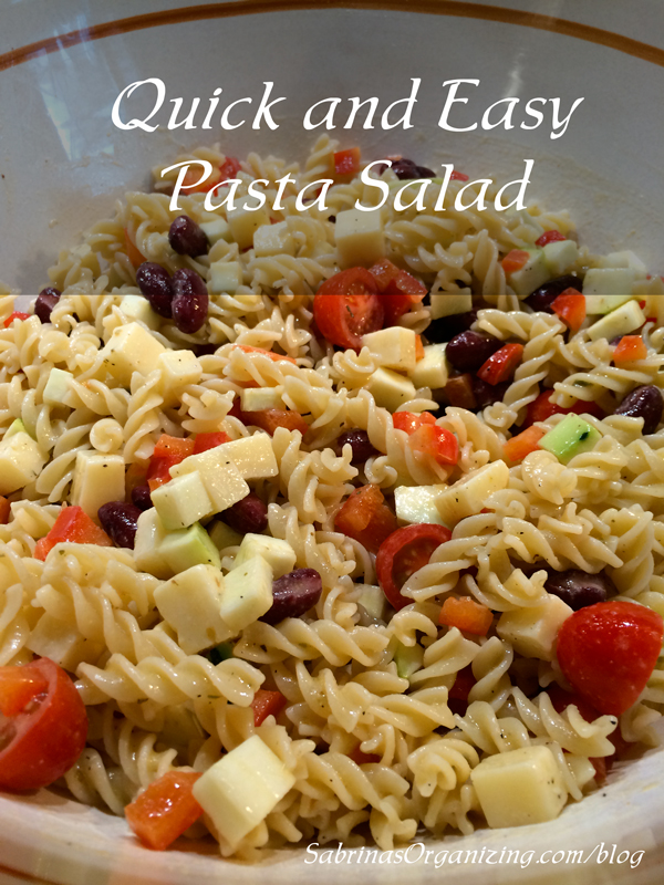 quick and easy pasta salad