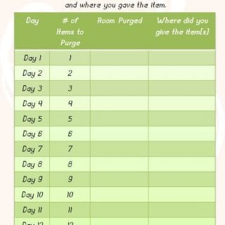 15 Days of Purging Challenge
