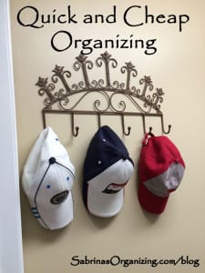quick and cheap organizing