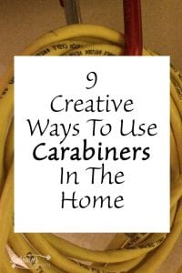 9 Creative ways to use carabiners in the home