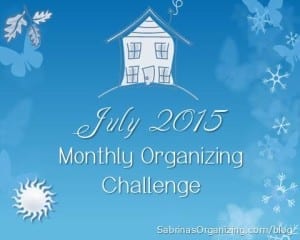 july organizing challenge