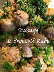 sausage and broccoli rabe recipe