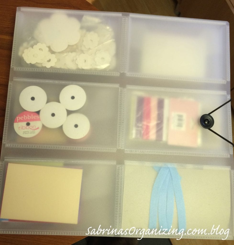 use small closed areas to organize small items
