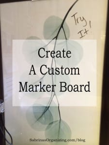 Create A Custom Marker board