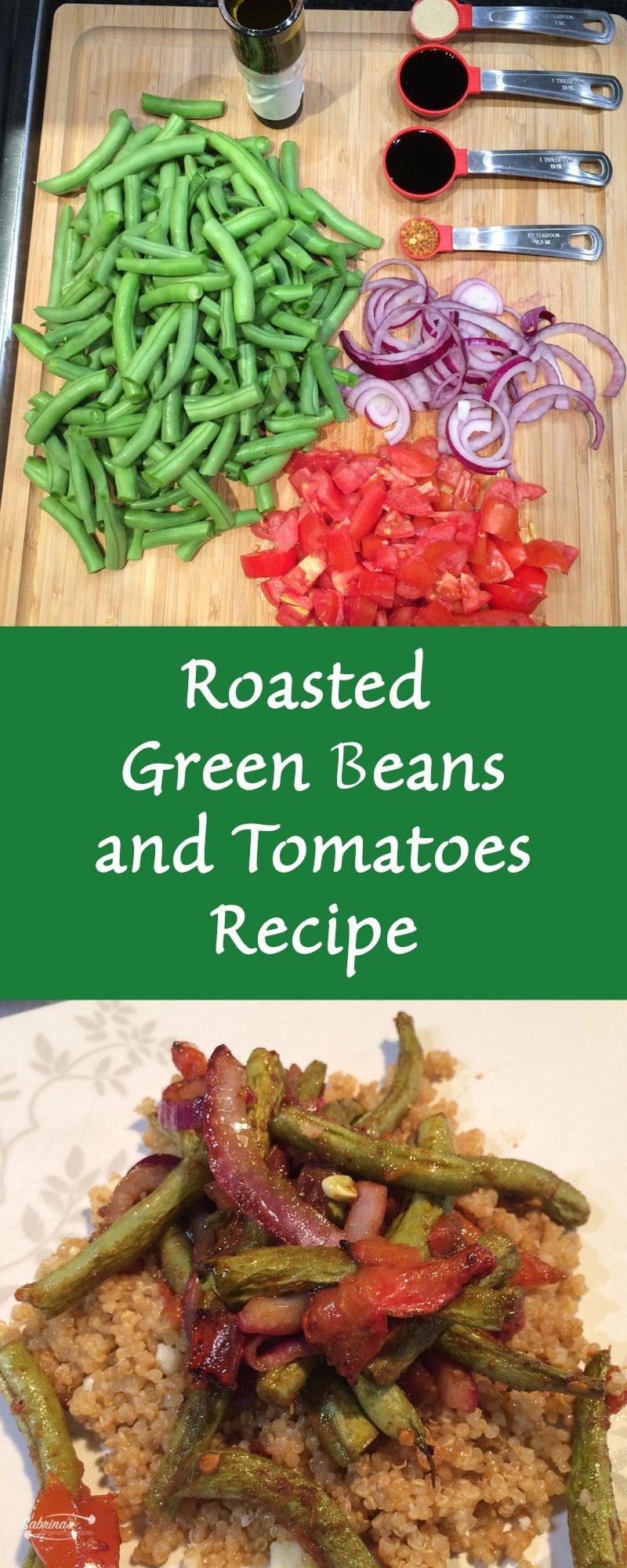 Roasted Green Beans and Tomatoes Recipe