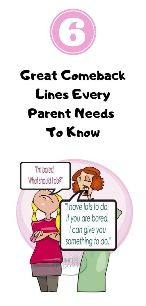 Great Comeback Lines Every Parent Needs To Know