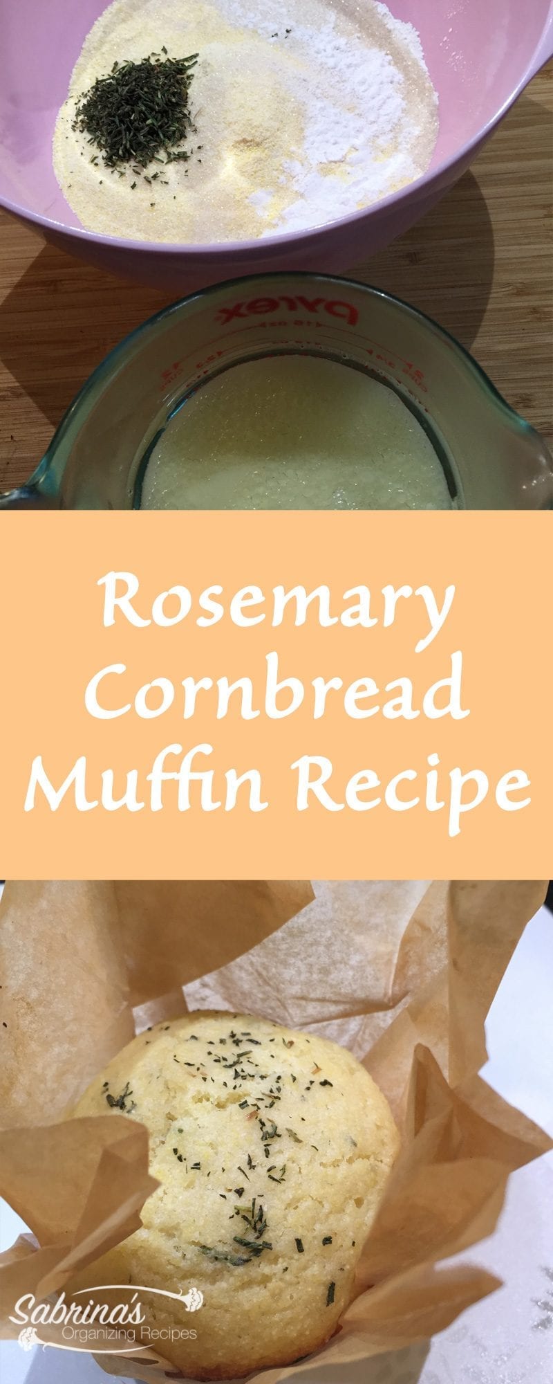 Rosemary Cornbread Muffin recipe