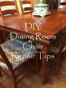 DIY Dining Room Chair Repair Tips