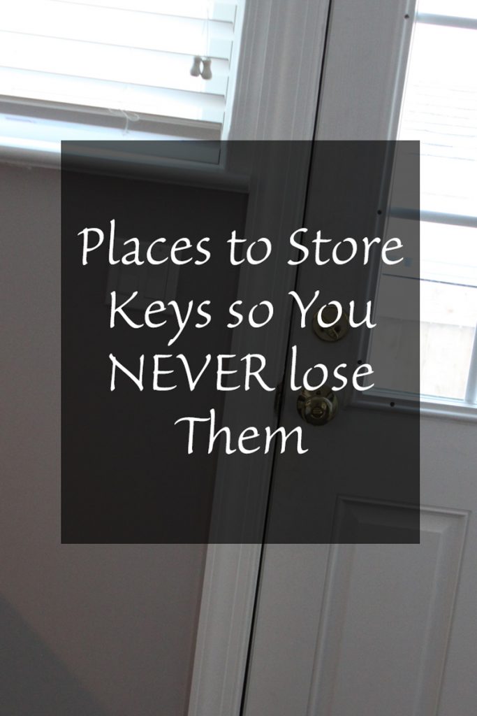Places to Store Keys so you NEVER lose them