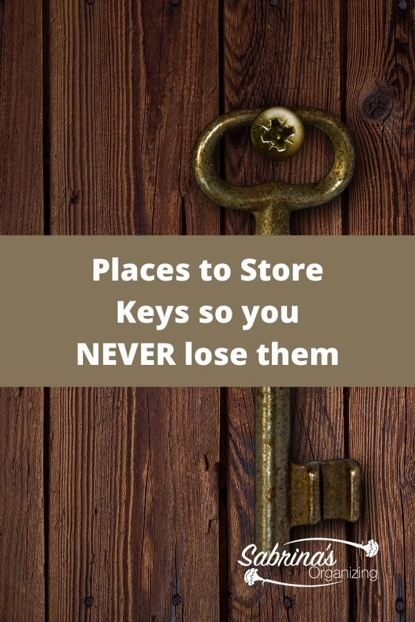 What is the best way to store bunches of keys? - How to store bunches of  keys