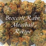 broccoli rabe meatball