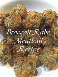 broccoli rabe meatball 