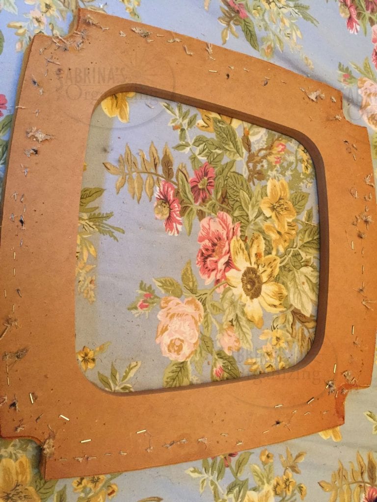 Amazing DIY Repair and Reupholster Dining Room Chair Tutorial