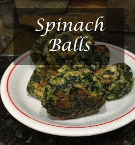 spinach balls recipe