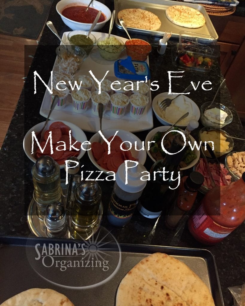 New Year's Eve Make Your Own Pizza Party  Sabrina's 