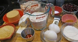 ingredients for cookies