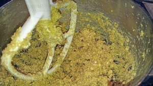 add oat meal mix well batter
