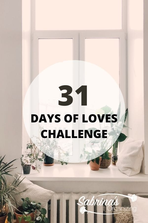 31 Days of Loves Challenge - featured image