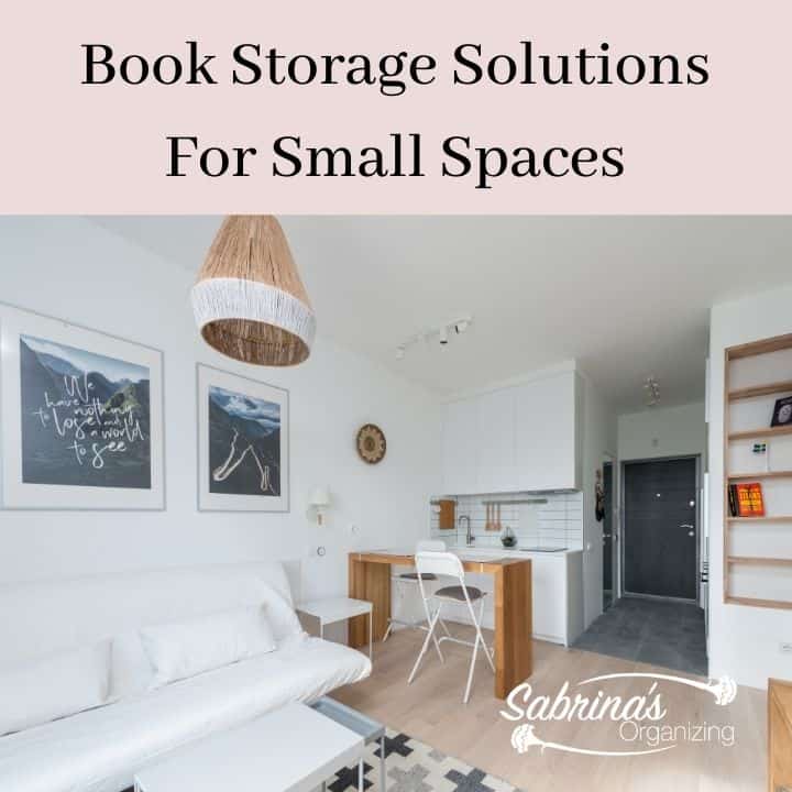 Book Storage Solutions for Small Spaces - square image