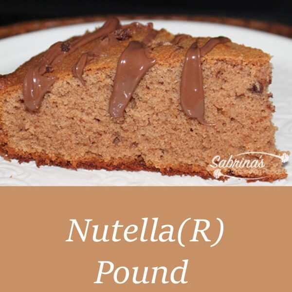 Nutella Pound Cake Recipe - featured image