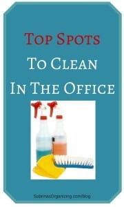 Top Spots To Clean In The Office | Sabrina's Organizing #cleaning #tips #office