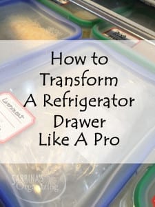 How to Transform A Deli Drawer