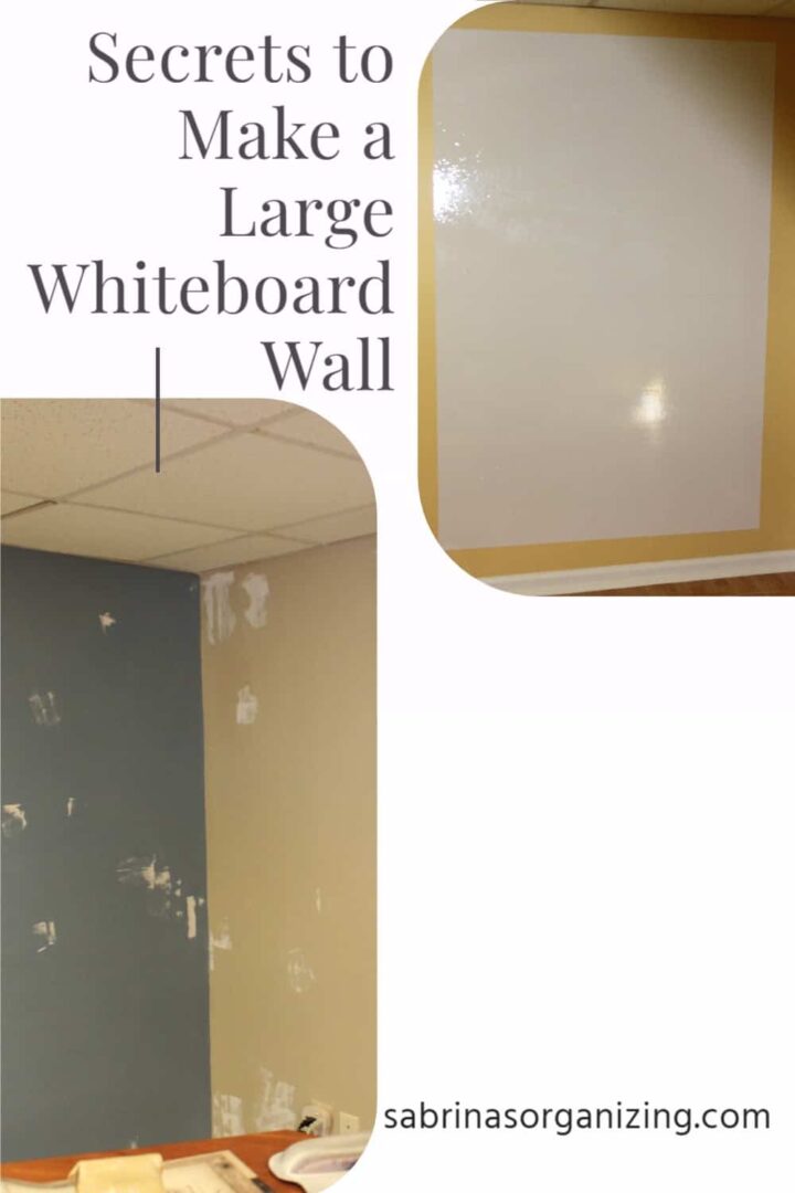 Secrets to make a large whiteboard wall - featured image 2