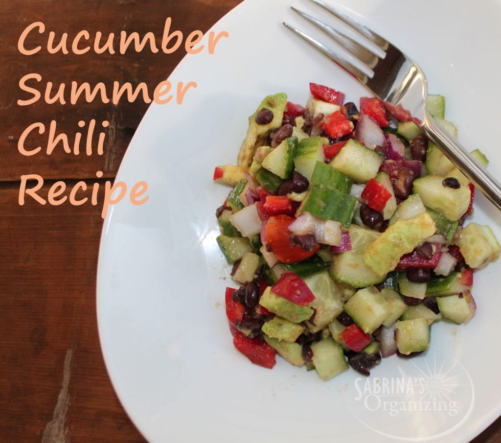 Cucumber Summer Chili Recipe