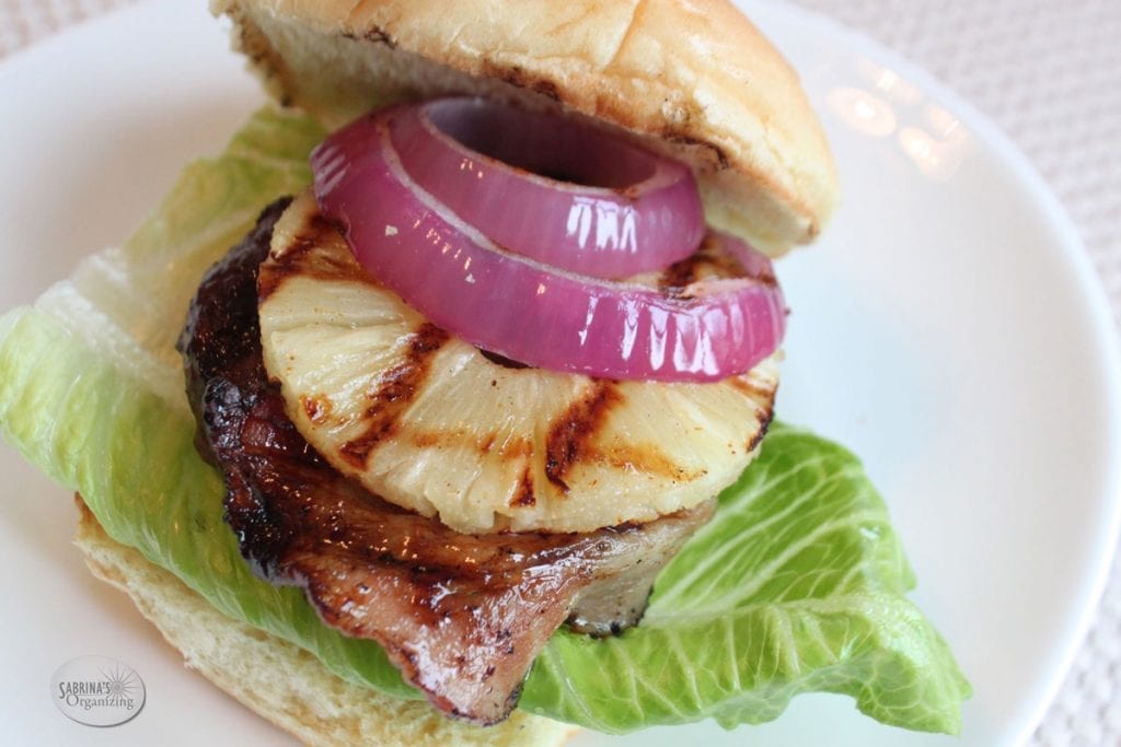 Pineapple BBQ Burger Recipe